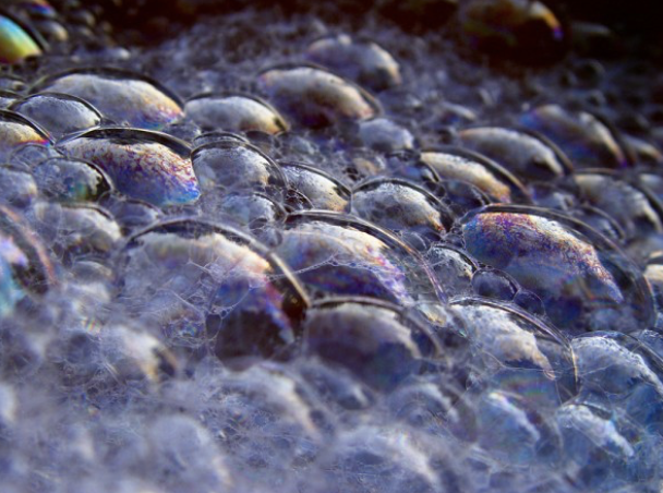 soap bubbles